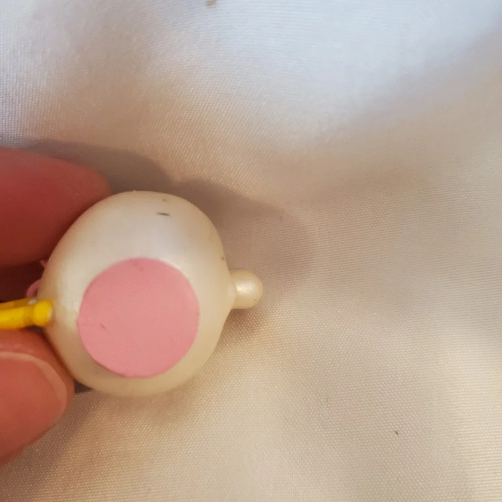 Fisher Price Little People Beauty Beast Mrs Potts Figure White‎ Tea Coffee Pot